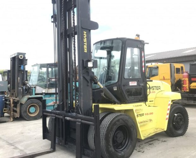 Hyster H10XM-6 10-Tonne Diesel Forklift for Hire – Heavy Lift Forklifts