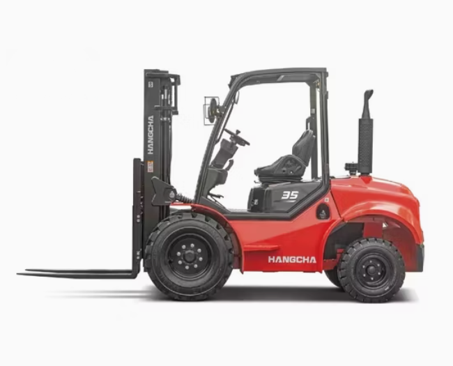 Hangcha 2.5–3.5T 4WD Rough Terrain Forklift – Heavy Lift Forklifts