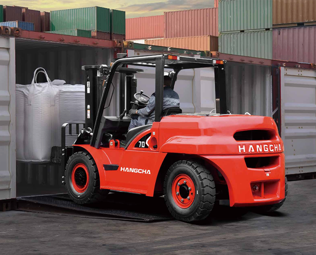 Hangcha X Series Container Entry Diesel Forklift 5–10T – Heavy Lift Forklifts