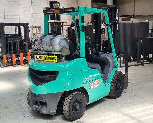 Mitsubishi 3T FD30ZNT LPG Forklift – Heavy Lift Forklifts