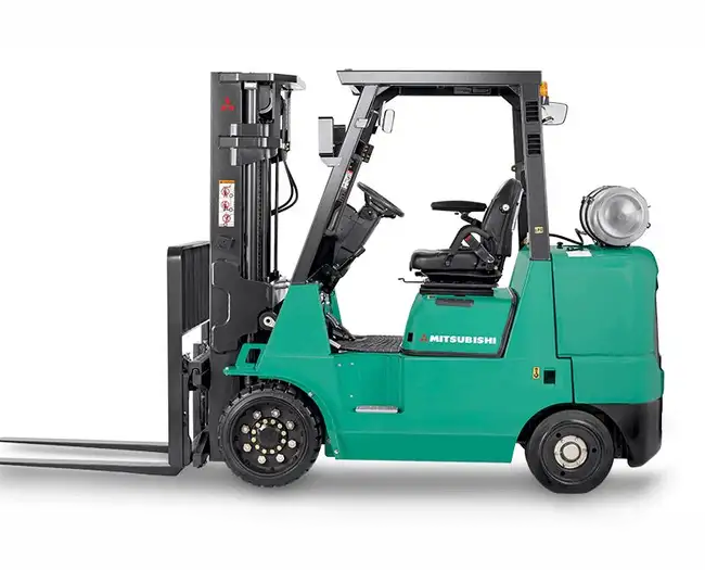 Mitsubishi 4.5T FGC45 Stubby LPG Forklift – Heavy Lift Forklifts